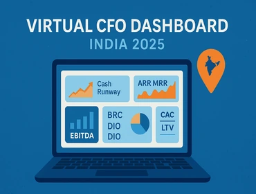 Virtual CFO India dashboard metrics